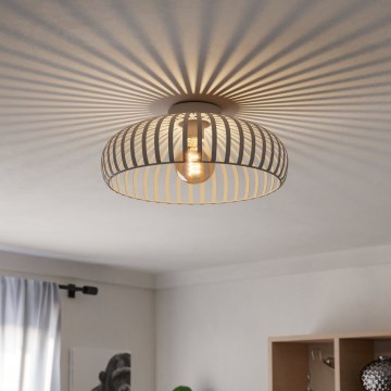 Eglo - Ceiling light, 1× E27/40W/230V, Ø 43 cm, sand-colored