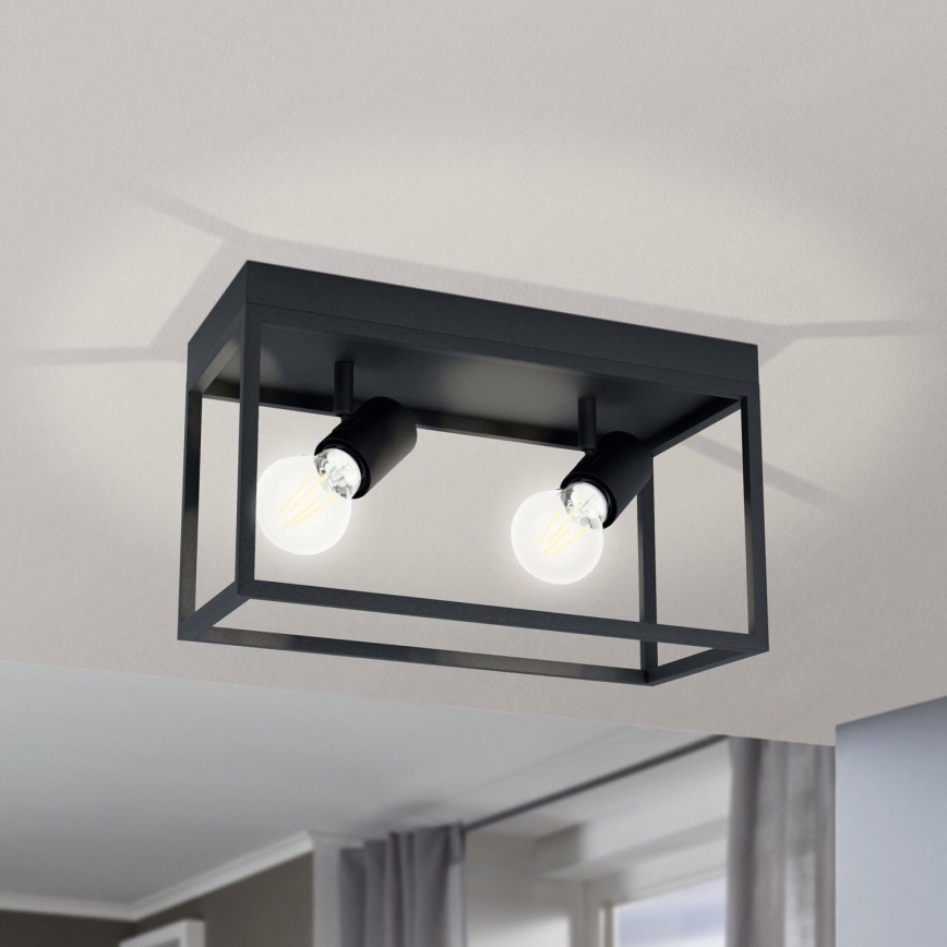 Eglo - Ceiling light 2xE27/40W/230V
