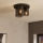 Eglo - Ceiling light 3xE27/40W/230V grey