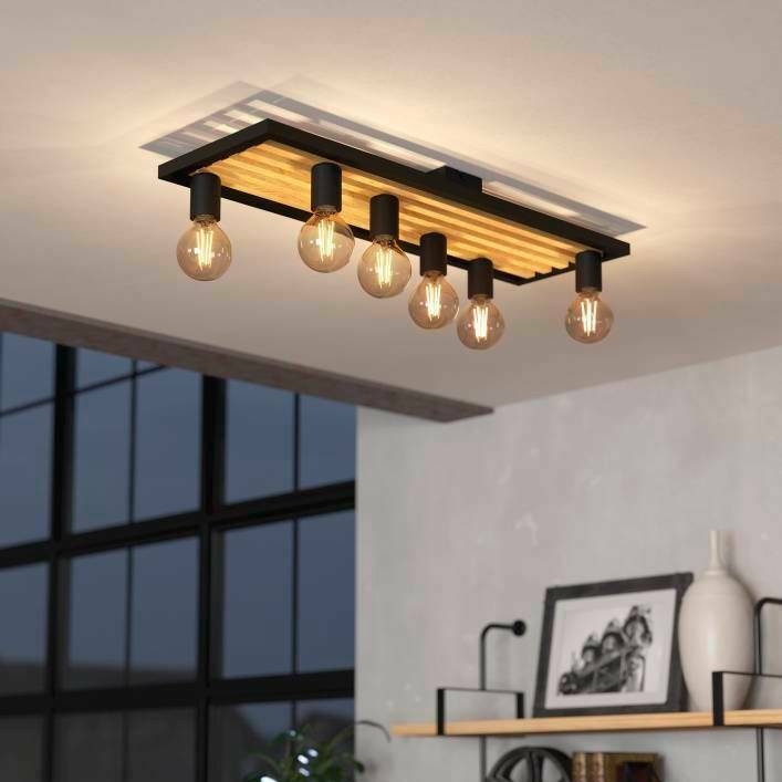 Eglo - Ceiling light 6xE27/40W/230V