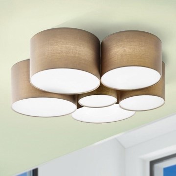 Eglo - Ceiling light 6xE27/40W/230V
