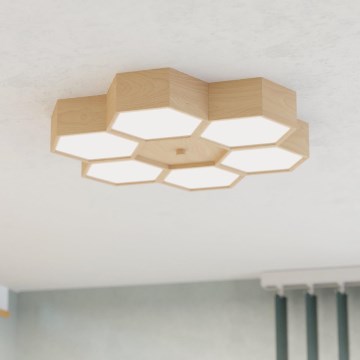Eglo - Ceiling light 6xE27/9W/230V