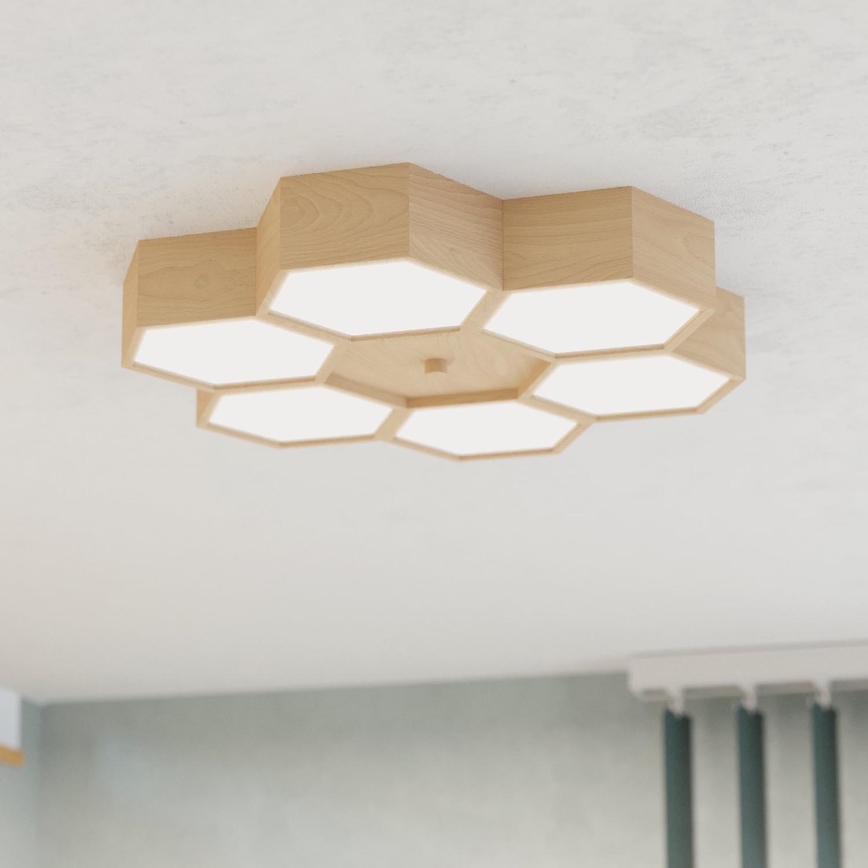 Eglo - Ceiling light 6xE27/9W/230V