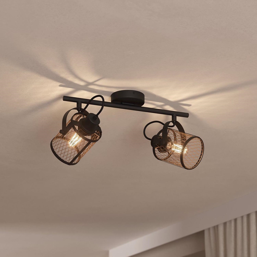 Eglo - Ceiling spotlight 2xE27/40W/230V