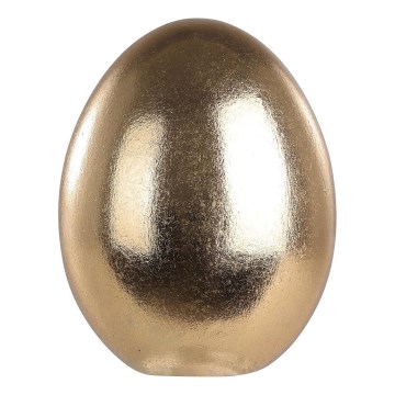 Eglo - Ceramic decoration 9,5x7 cm egg/gold