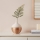 Eglo - Ceramic vase 22x16 cm white/gold