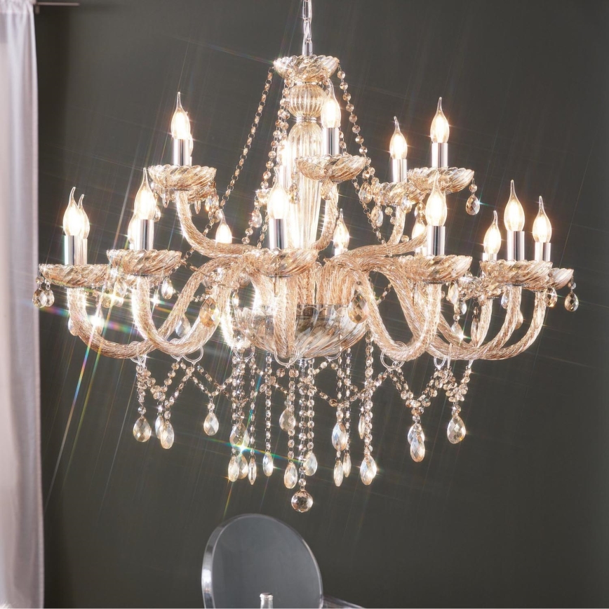 Eglo - Chandelier 18xE14/40W/230V