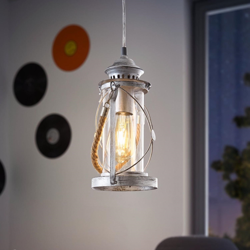 Eglo - Chandelier 1xE27/60W/230V