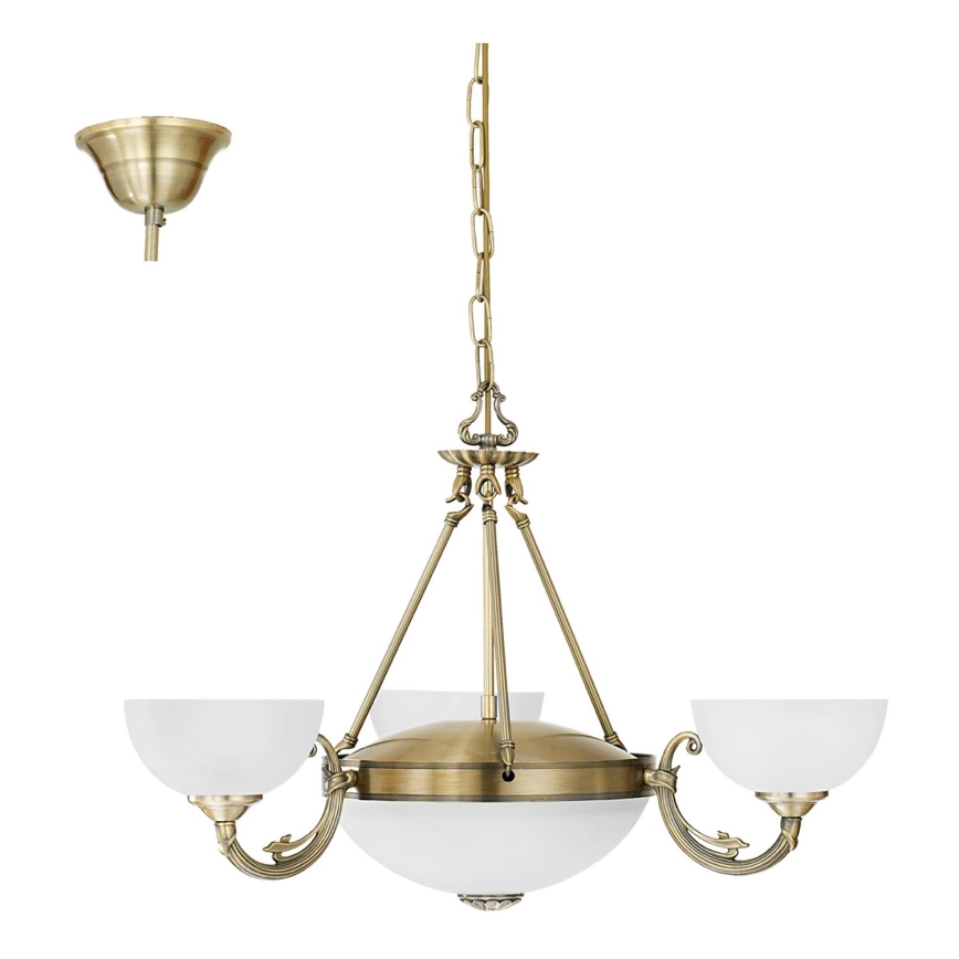 Eglo - Chandelier 3xE14/40W + 2xE27/60W