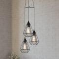 Eglo - Chandelier 3xE27/60W/230V
