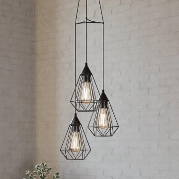 Eglo - Chandelier 3xE27/60W/230V