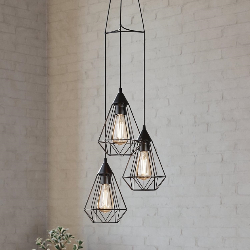 Eglo - Chandelier 3xE27/60W/230V
