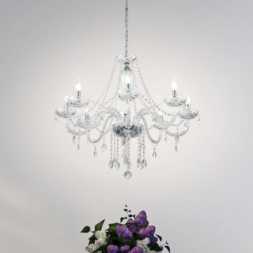Eglo - Chandelier 8xE14/40W/230V