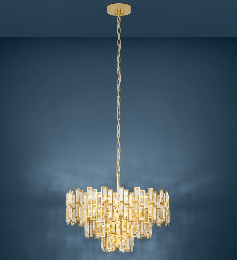 Eglo - Chandelier on a chain 10xE14/25W/230V d. 63 cm