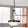EGLO - Chandelier on a chain 2xE27/60W/230V bronze