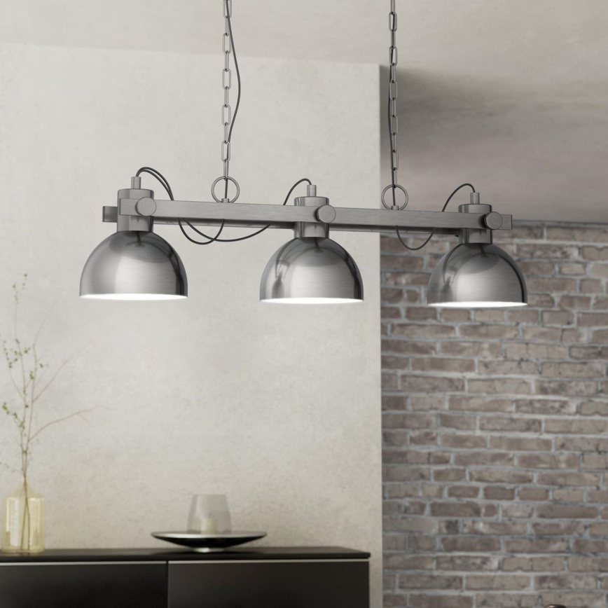 Eglo - Chandelier on a chain 3xE27/28W/230V