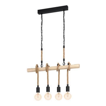 Eglo - Chandelier on a chain 4xE27/40W/230V