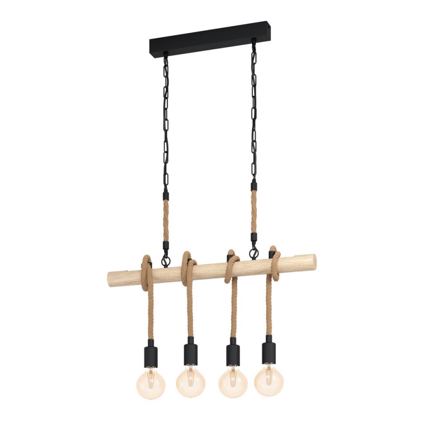Eglo - Chandelier on a chain 4xE27/40W/230V