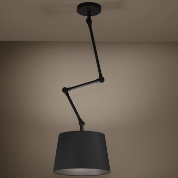 Eglo - Chandelier on a pole 1xE27/40W/230V black