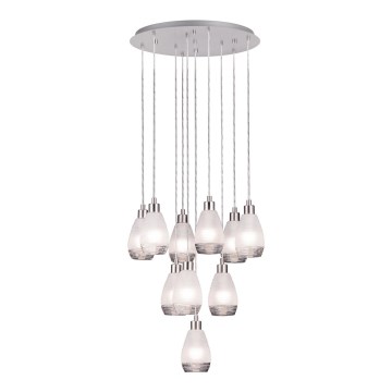 Eglo - Chandelier on a string 10xE27/60W/230V
