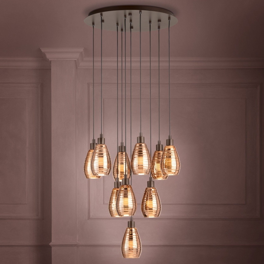 Eglo - Chandelier on a string 10xE27/60W/230V