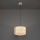 Eglo - Chandelier on a string 1xE27/25W/230V beige