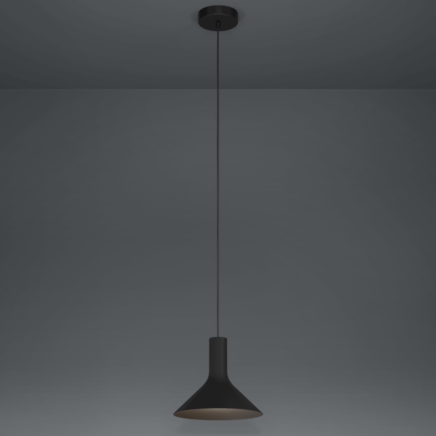 Eglo - Chandelier on a string 1xE27/28W/230V black