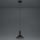 Eglo - Chandelier on a string 1xE27/28W/230V black