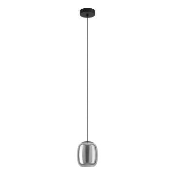 Eglo - Chandelier on a string 1xE27/28W/230V grey