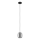 Eglo - Chandelier on a string 1xE27/28W/230V grey