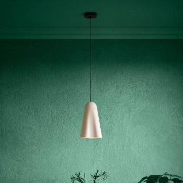 Eglo - Chandelier on a string 1xE27/40W/230V beige