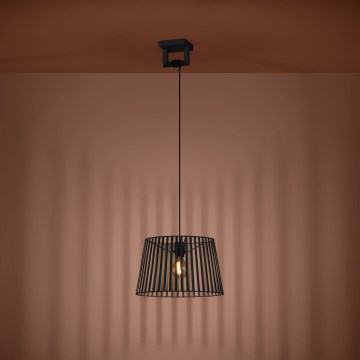 Eglo - Chandelier on a string 1xE27/40W/230V black