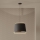 Eglo - Chandelier on a string 1xE27/40W/230V black
