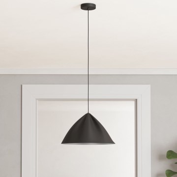 Eglo - Chandelier on a string 1xE27/40W/230V black