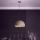 Eglo - Chandelier on a string 1xE27/40W/230V brown