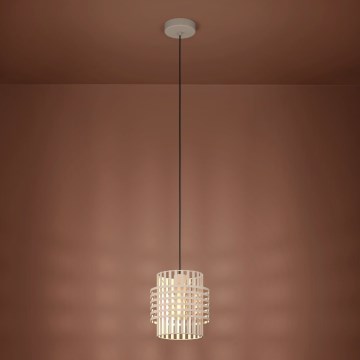 Eglo - Chandelier on a string 1xE27/40W/230V d. 21 cm creamy