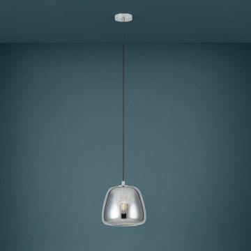 Eglo - Chandelier on a string 1xE27/40W/230V d. 26 cm smoky
