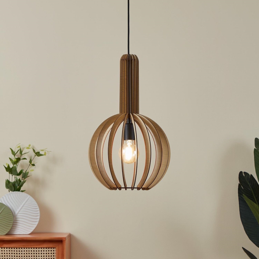 Eglo - Chandelier on a string 1xE27/40W/230V d. 31 cm beige