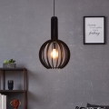 Eglo - Chandelier on a string 1xE27/40W/230V d. 31 cm black