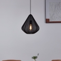 Eglo - Chandelier on a string 1xE27/40W/230V d. 33,5 cm black