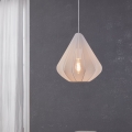 Eglo - Chandelier on a string 1xE27/40W/230V d. 33,5 cm white