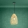 Eglo - Chandelier on a string 1xE27/40W/230V d. 35 cm bamboo