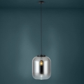 Eglo - Chandelier on a string 1xE27/40W/230V d. 35 cm smoky