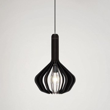 Eglo - Chandelier on a string 1xE27/40W/230V d. 38 cm black