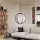 Eglo - Chandelier on a string 1xE27/40W/230V d. 40 cm white/black