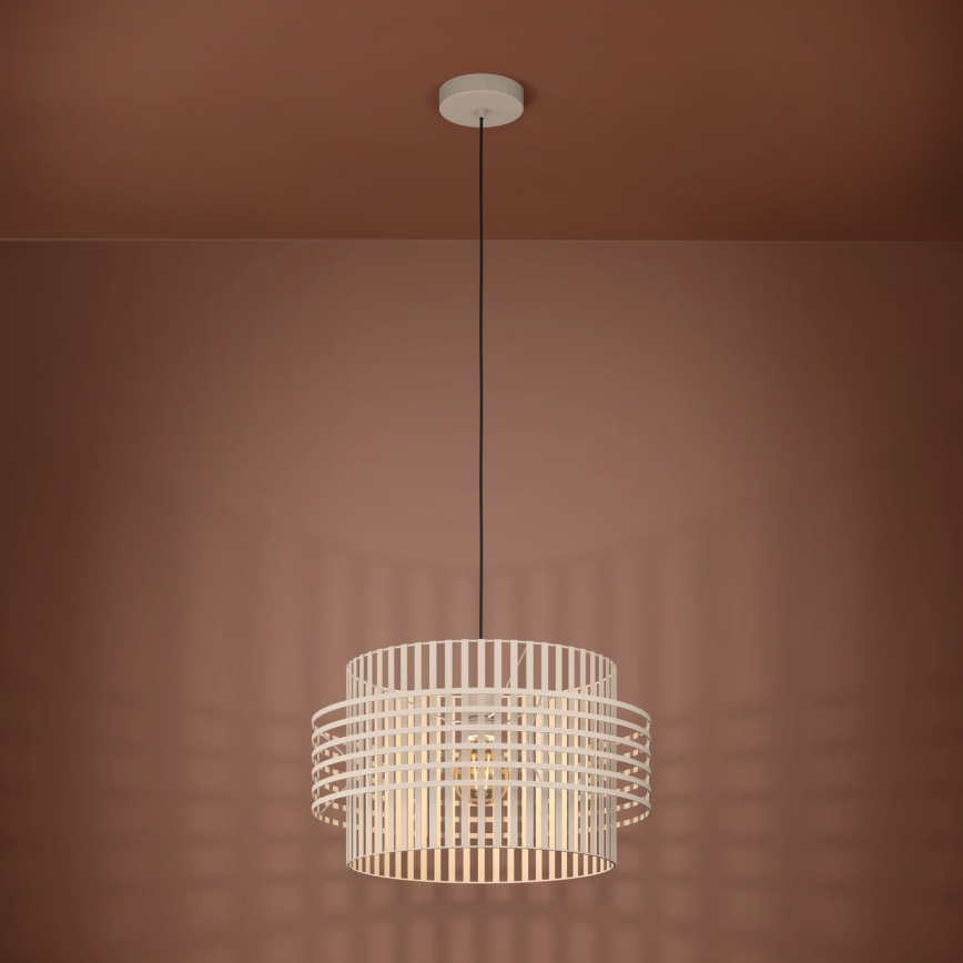 Eglo - Chandelier on a string 1xE27/40W/230V d. 48 cm creamy