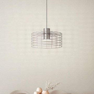 Eglo - Chandelier on a string 1xE27/40W/230V d. 48 cm silver