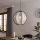 Eglo - Chandelier on a string 1xE27/40W/230V d. 48 cm white/black