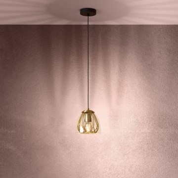 Eglo - Chandelier on a string 1xE27/40W/230V gold