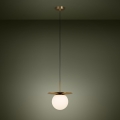 Eglo - Chandelier on a string 1xE27/40W/230V gold